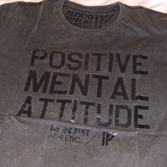 Iron Fist Positive Mental Attitude Tee, M NWT - Picture 1 of 6